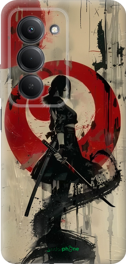 Силиконовый чехол Боевое искусство для Xiaomi Redmi 15 4G - 6126u-4136 изображение 