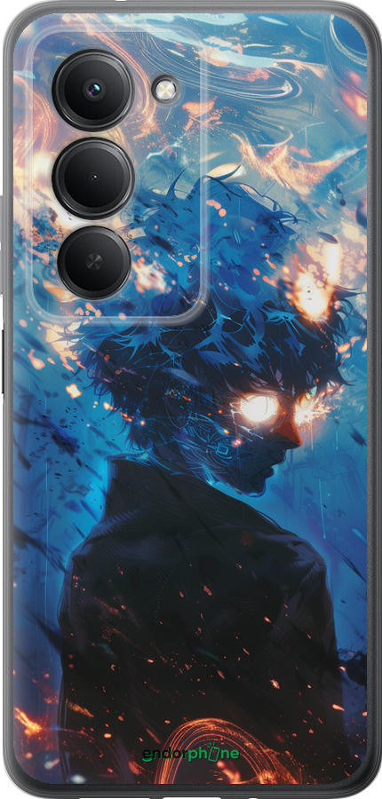 Силиконовый чехол Сатору Годжо для Xiaomi Redmi 15 4G - 6129u-4136 изображение 