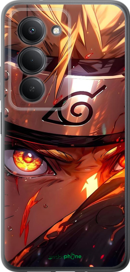 Силиконовый чехол Наруто для Xiaomi Redmi 15 4G - 6277u-4136 изображение 