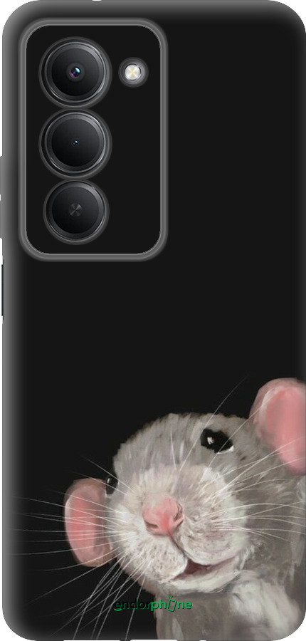 Силіконовий чехол The Peeking Rat для Xiaomi Redmi 15 4G - 6442u-4136 изображение 