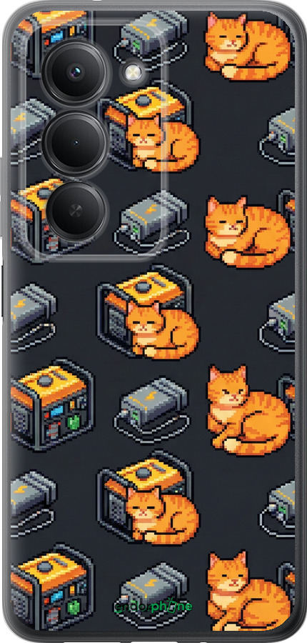 Силиконовый чехол Autonomous Zone для Xiaomi Redmi 15 4G - 6771u-4136 изображение 