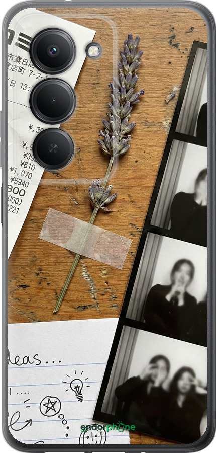 Силиконовый чехол Aesthetic Scrapbook Collage для Xiaomi Redmi 15 4G - 6773u-4136 изображение 