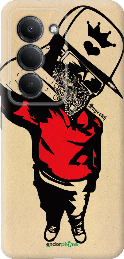 Силіконовий чехол Swag. Super для Xiaomi Redmi 15 4G - 808u-4136 изображение 