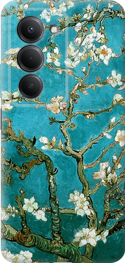 Силиконовый чехол Винсент Ван Гог. Сакура для Xiaomi Redmi 15 4G - 841u-4136 изображение 