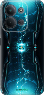 Силиконовый чехол Молнии в цилиндре для Xiaomi Redmi 15C 4G - 120u-4095 изображение 