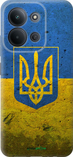 Силиконовый чехол Флаг и герб Украины 2 для Xiaomi POCO C85 4G - 378u-4233 изображение 