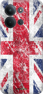 Силиконовый чехол Флаг Великобритании 1 для Xiaomi POCO C85 4G - 386u-4233 изображение 