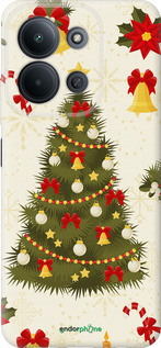 Силиконовый чехол Новогодняя елка для Xiaomi POCO C85 4G - 4198u-4233 изображение 