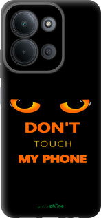 Силиконовый чехол Don't touch the phone для Xiaomi Redmi 15C 4G - 4261u-4095 изображение 