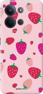 Силиконовый чехол Клубнички для Xiaomi Redmi 15C 4G - 4332u-4095 изображение 