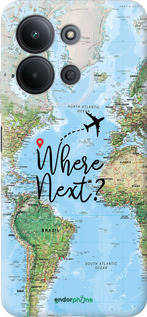 Силиконовый чехол Путешествие для Xiaomi POCO C85 4G - 4503u-4233 изображение 