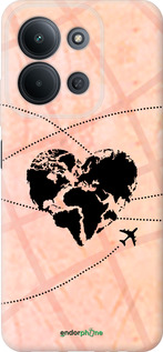 Силиконовый чехол Путешествуй для Xiaomi POCO C85 4G - 4607u-4233 изображение 