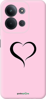 Силиконовый чехол Сердце 1 для Xiaomi Redmi 15C 4G - 4730u-4095 изображение 