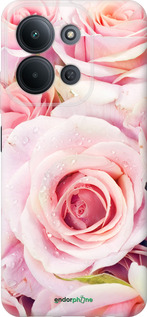 Силиконовый чехол Розы для Xiaomi POCO C85 4G - 525u-4233 изображение 