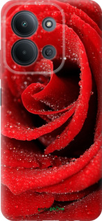 Силиконовый чехол Красная роза для Xiaomi Redmi 15C 4G - 529u-4095 изображение 