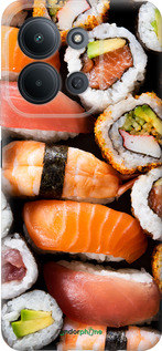 Силиконовый чехол Суши v3 для Xiaomi Redmi 15C 4G - 5540u-4095 изображение 