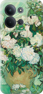 Силиконовый чехол Винсент Ван Гог. Ваза с розами для Xiaomi POCO C85 4G - 5543u-4233 изображение 