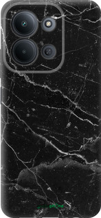 Силіконовий чехол Чорний мармур v2 для Xiaomi POCO C85 4G - 5568u-4233 изображение 