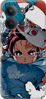 Силиконовый чехол Танджиро Камадо для Xiaomi Redmi 15C 4G - 5574u-4095 изображение 