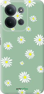 Силиконовый чехол Ромашки v4 для Xiaomi POCO C85 4G - 5603u-4233 изображение 