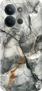 Силиконовый чехол Серый мрамор для Xiaomi POCO C85 4G - 6041u-4233 изображение 