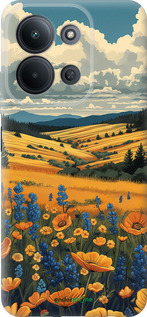 Силиконовый чехол Украинское поле для Xiaomi POCO C85 4G - 6082u-4233 изображение 