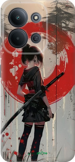 Силиконовый чехол Сумерки воина: Танец с катаной для Xiaomi POCO C85 4G - 6123u-4233 изображение 