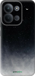 Силиконовый чехол Сині хмари, Синій місяць для Xiaomi POCO C85 4G - 6396u-4233 изображение 