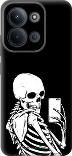 Силиконовый чехол Скелет делает Selfie для Xiaomi POCO C85 4G - 6535u-4233 изображение 