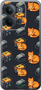 Силиконовый чехол Autonomous Zone для Xiaomi POCO C85 4G - 6771u-4233 изображение 