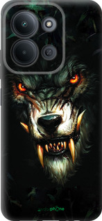 Силиконовый чехол Дьявольский волк для Xiaomi POCO C85 4G - 833u-4233 изображение 