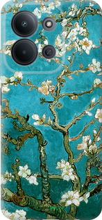 Силиконовый чехол Винсент Ван Гог. Сакура для Xiaomi POCO C85 4G - 841u-4233 изображение 
