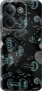 Силиконовый чехол Медузы для Xiaomi POCO C85 4G - 906u-4233 изображение 