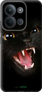 Силиконовый чехол Чёрная кошка для Xiaomi POCO C85 4G - 932u-4233 изображение 