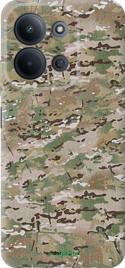 Силиконовый чехол Камуфляж v5 для Xiaomi Redmi 15C 4G - 1201u-4095 изображение 