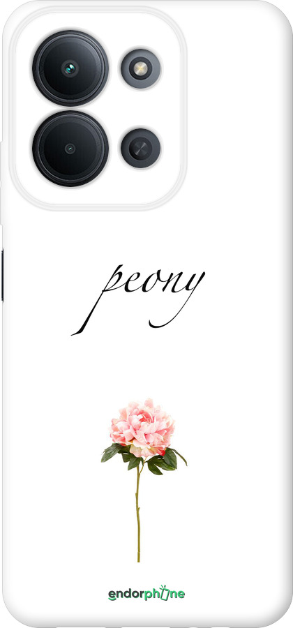 Силиконовый чехол Пион для Xiaomi POCO C85 4G - 4366u-4233 изображение 