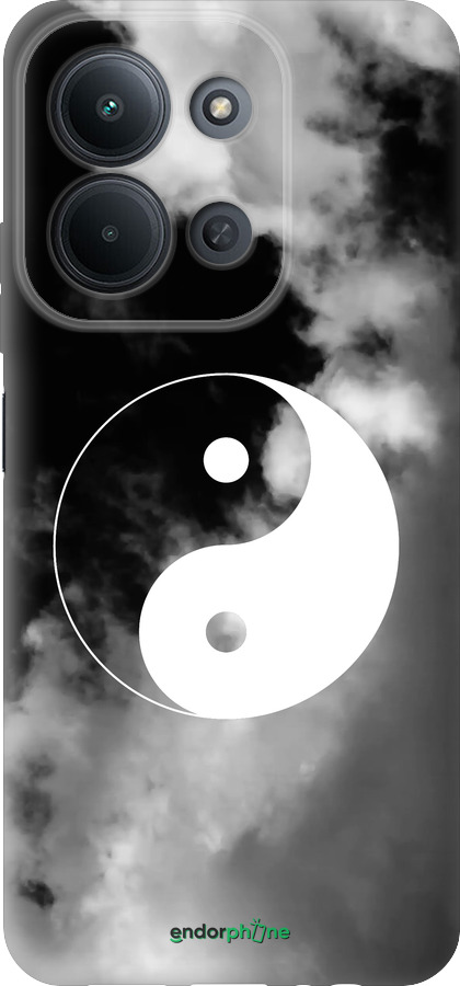 Силиконовый чехол Инь и Янь для Xiaomi POCO C85 4G - 4389u-4233 изображение 