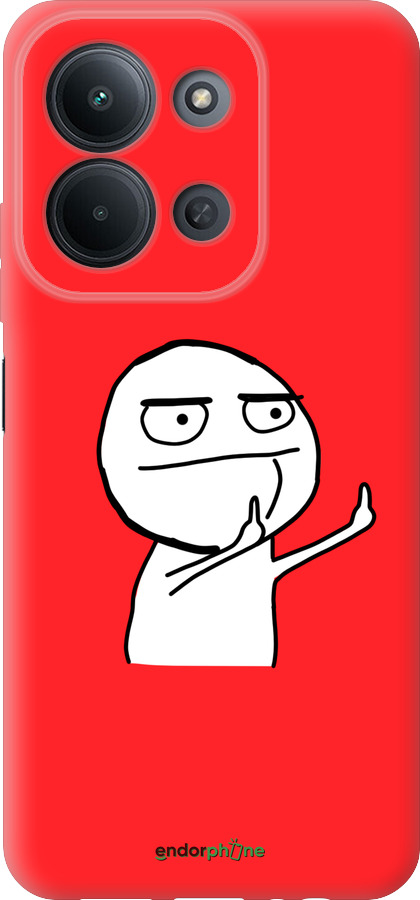 Силиконовый чехол Мем для Xiaomi Redmi 15C 4G - 4578u-4095 изображение 