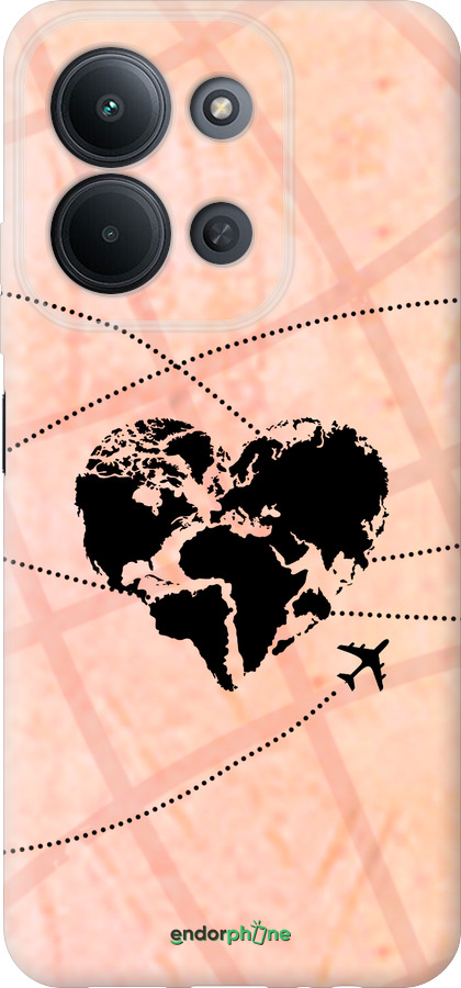 Силиконовый чехол Путешествуй для Xiaomi POCO C85 4G - 4607u-4233 изображение 