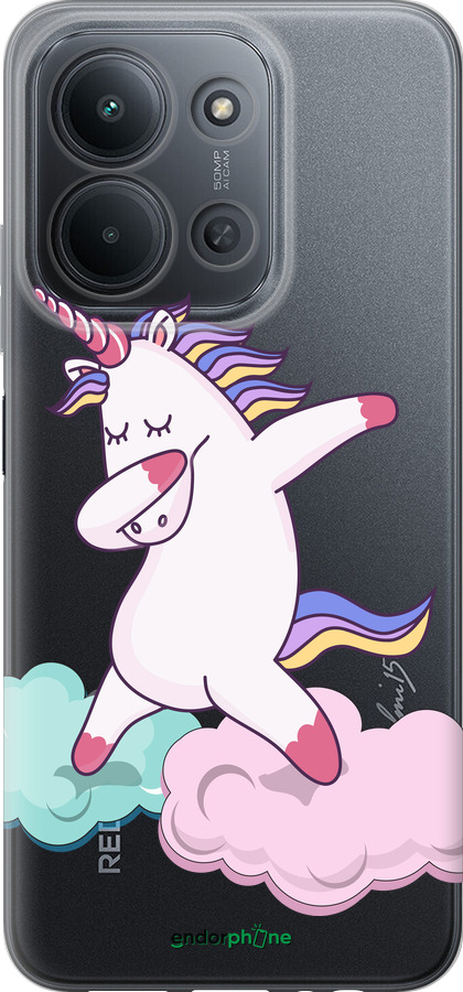 Силиконовый чехол Единорог для Xiaomi POCO C85 4G - 4702u-4233 изображение 