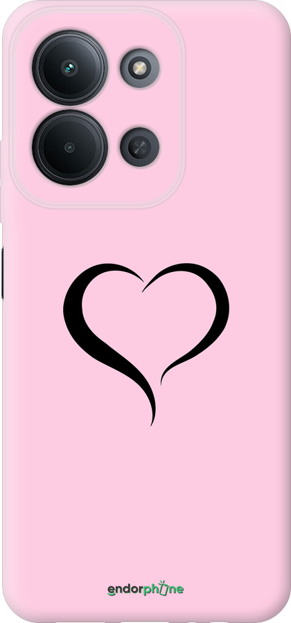 Силиконовый чехол Сердце 1 для Xiaomi Redmi 15C 4G - 4730u-4095 изображение 
