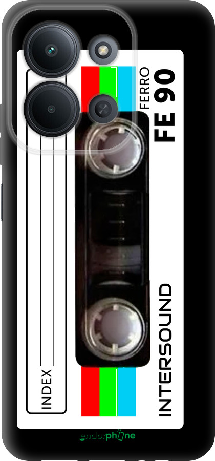 Силиконовый чехол Кассета с90 для Xiaomi Redmi 15C 4G - 4894u-4095 изображение 