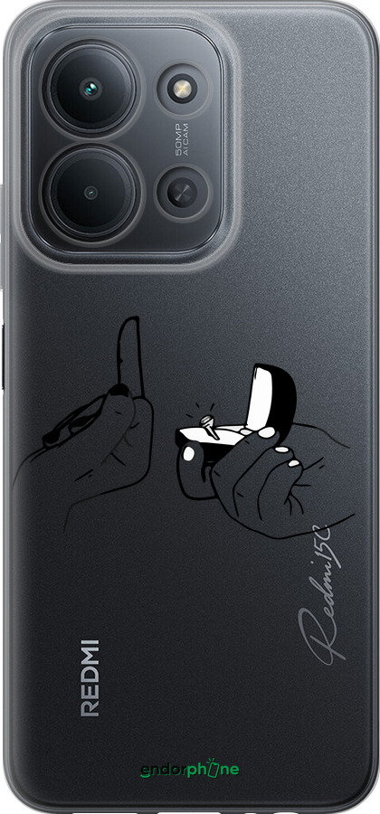 Силиконовый чехол Предложение для Xiaomi POCO C85 4G - 4898u-4233 изображение 