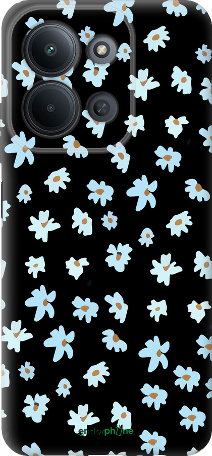 Силиконовый чехол Цветочный для Xiaomi POCO C85 4G - 4900u-4233 изображение 