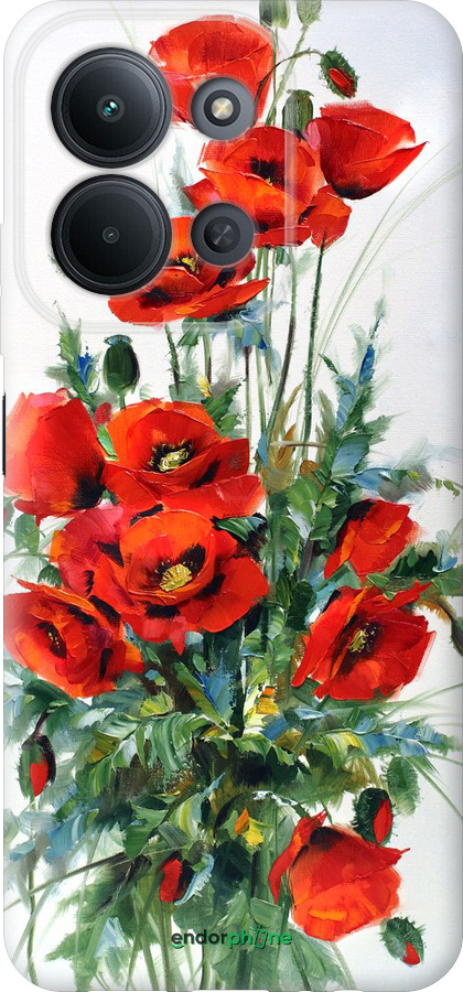 Силиконовый чехол Маки для Xiaomi POCO C85 4G - 523u-4233 изображение 