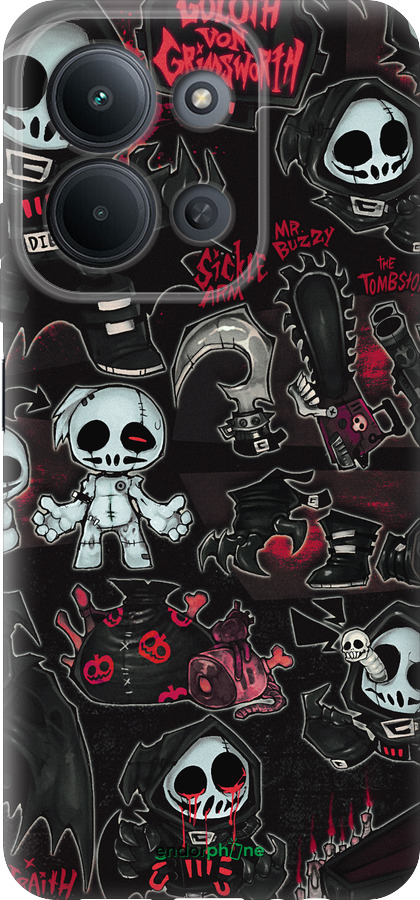 Силиконовый чехол № 5380 для Xiaomi POCO C85 4G - 5380u-4233 изображение 