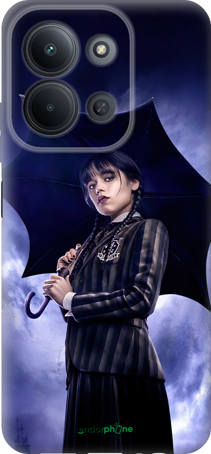 Силиконовый чехол Wednesday v2 для Xiaomi POCO C85 4G - 5516u-4233 изображение 