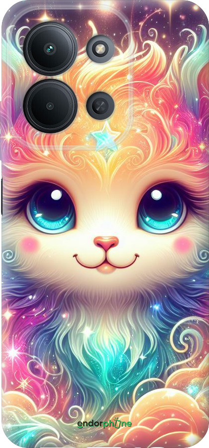 Силиконовый чехол Сказочный котенок для Xiaomi Redmi 15C 4G - 5813u-4095 изображение 