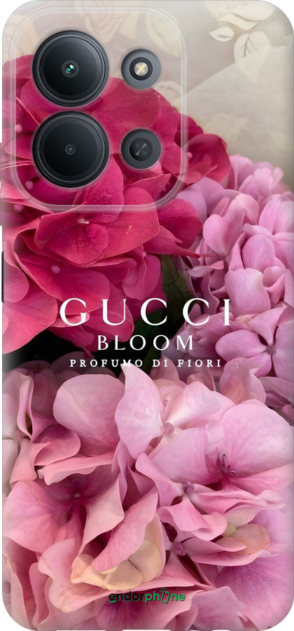 Силиконовый чехол Гучи для Xiaomi POCO C85 4G - 6341u-4233 изображение 