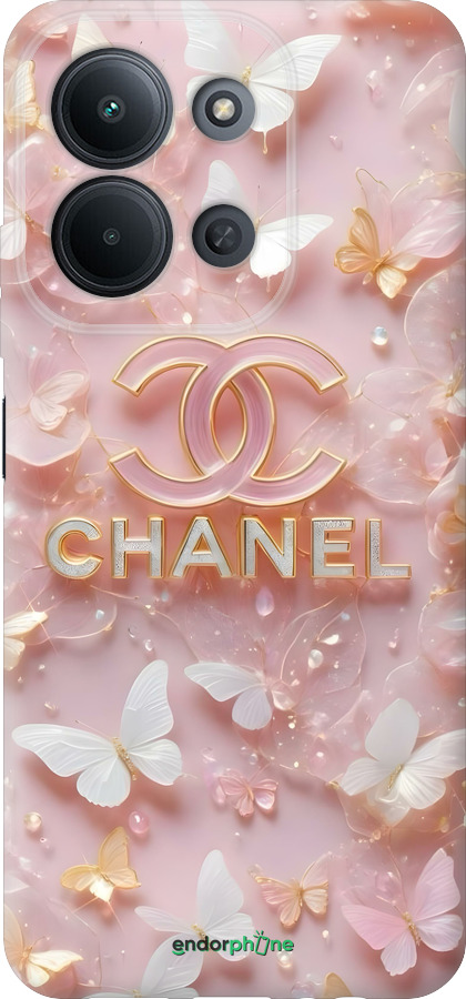 Силиконовый чехол Шанель для Xiaomi POCO C85 4G - 6366u-4233 изображение 